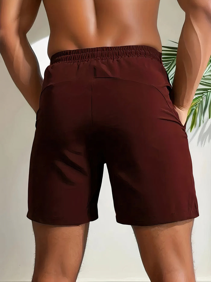 Alfredo | Men's Breathable Training Shorts with Elastic Waistband