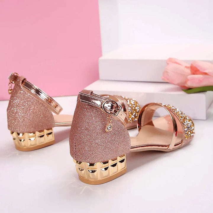 Brianna | Women's Rhinestone Ankle Strap Dress Sandals