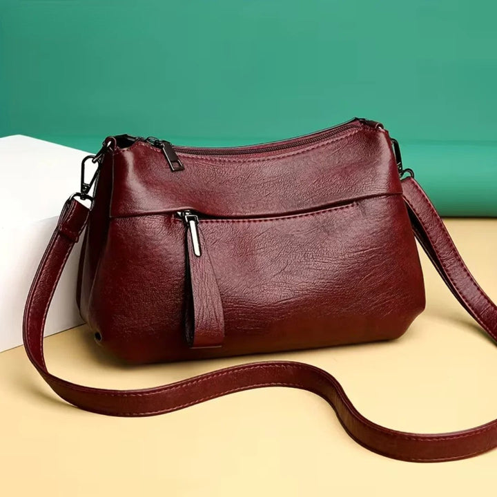 Women's Zip Pocket Crossbody Bag for Everyday Use