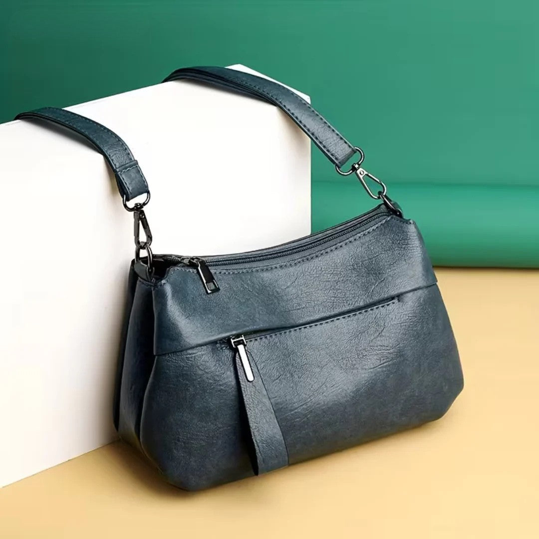 Women's Zip Pocket Crossbody Bag for Everyday Use