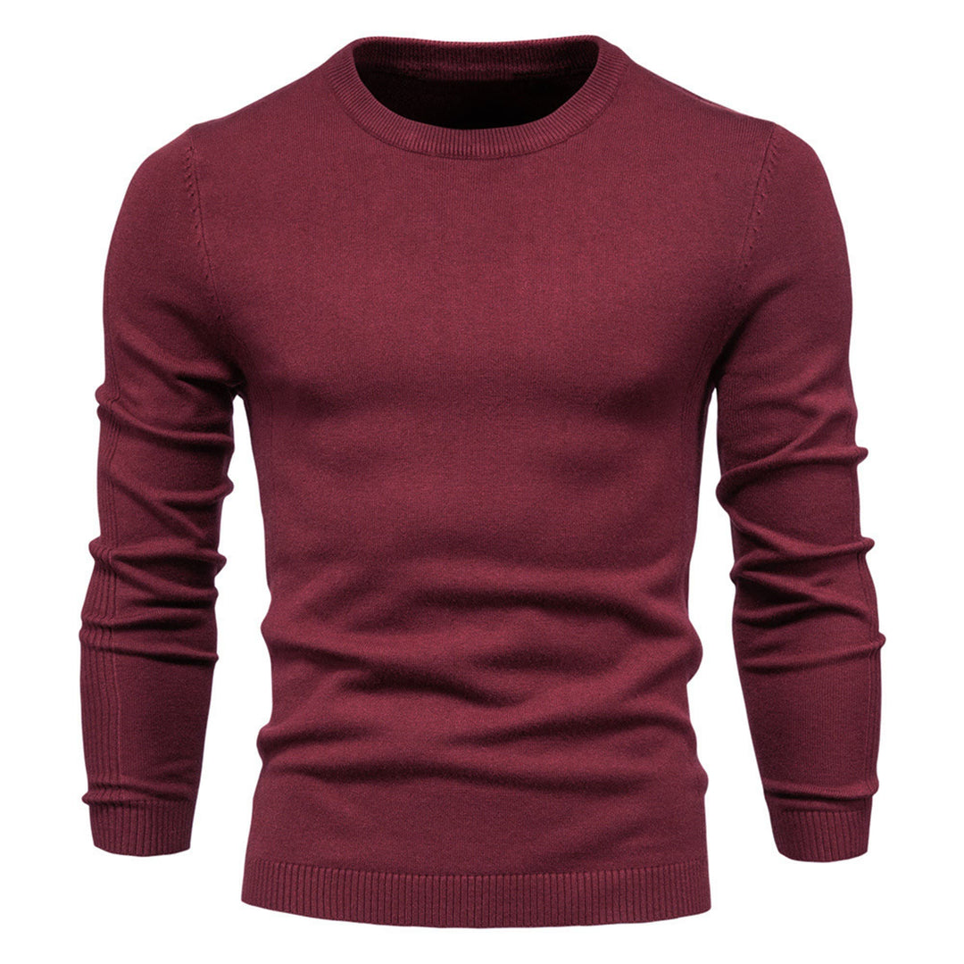 Men's Washable Crewneck Sweater