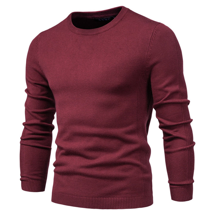 Men's Washable Crewneck Sweater