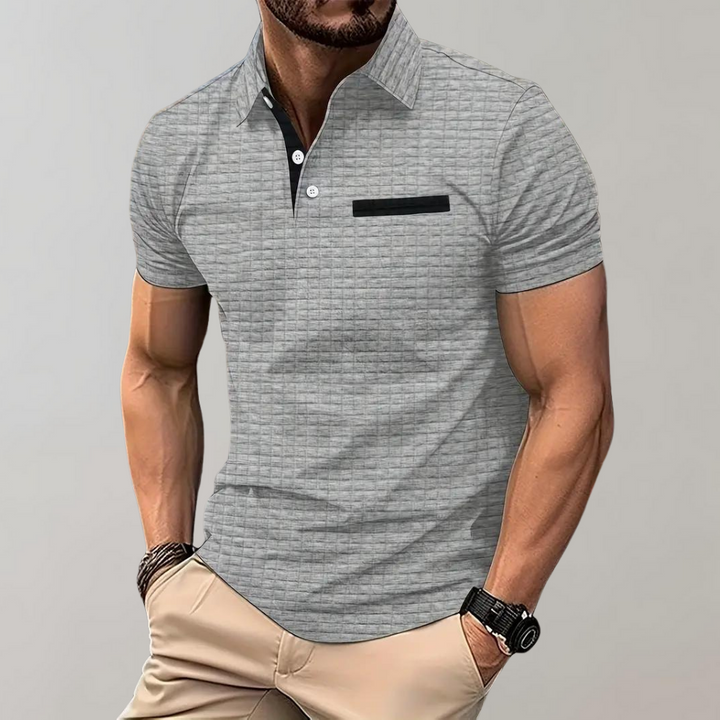 Men's Slim-Fit Polo Shirt - Comfortable and Stylish Design