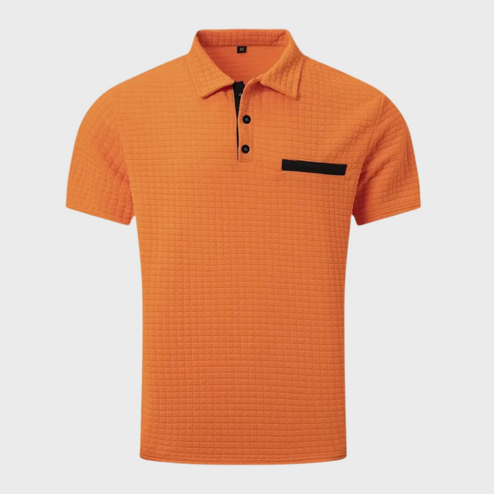 Men's Slim-Fit Polo Shirt - Comfortable and Stylish Design