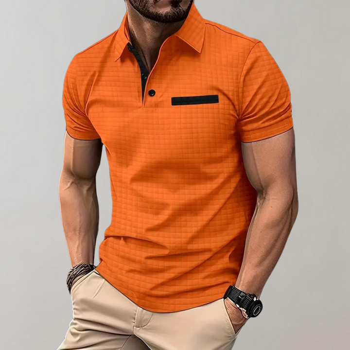 Men's Slim-Fit Polo Shirt - Comfortable and Stylish Design