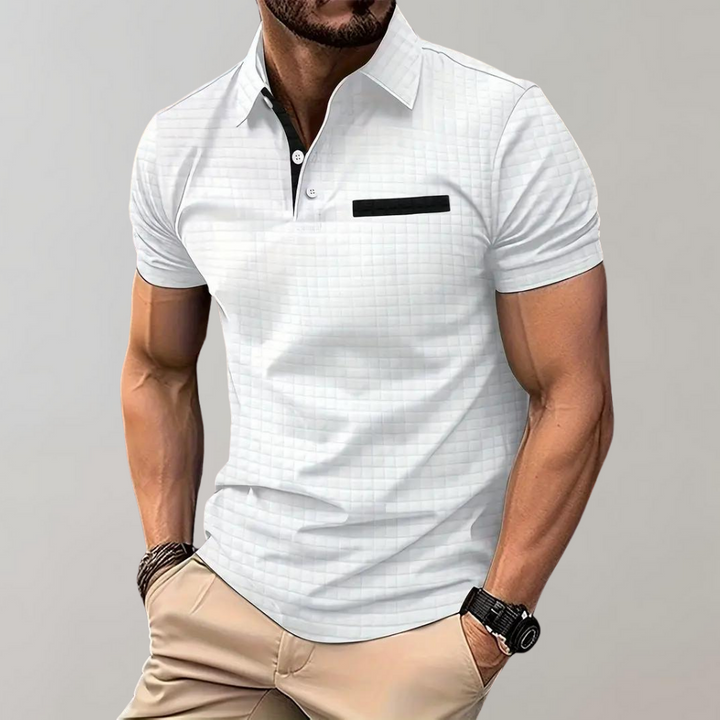 Men's Slim-Fit Polo Shirt - Comfortable and Stylish Design