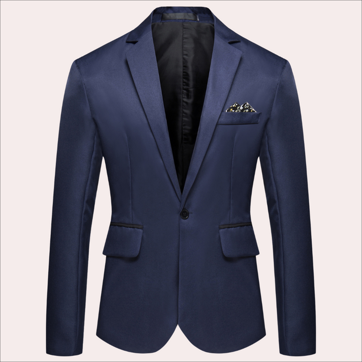 Men's Modern Single Breasted Slim-Fit Blazer