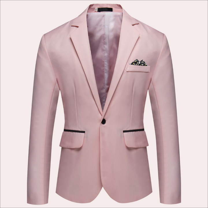 Men's Modern Single Breasted Slim-Fit Blazer