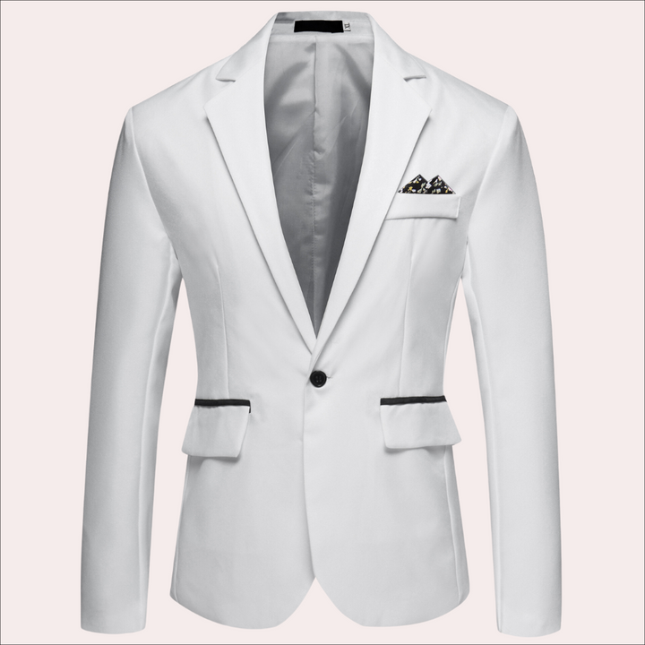 Men's Modern Single Breasted Slim-Fit Blazer