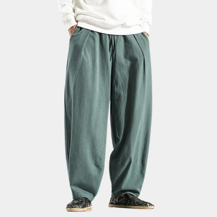 Men's Relaxed Fit Comfortable Leisure Pants for Everyday Wear