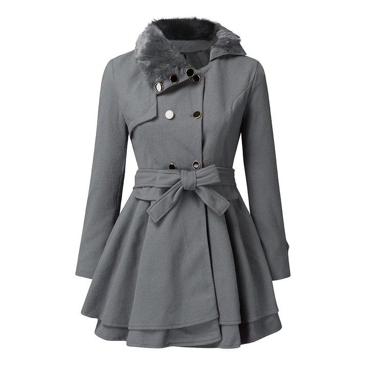 Women's Vintage Flair Trench Coat