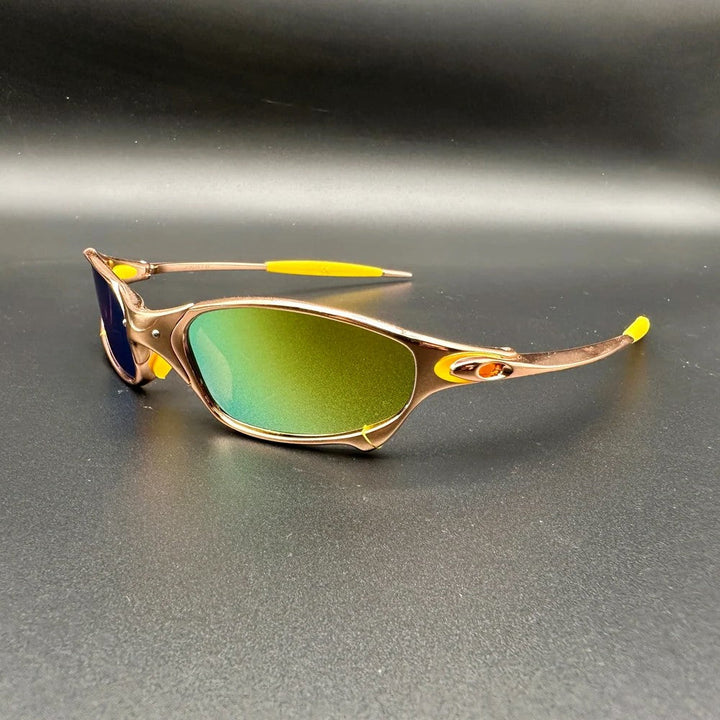 Men's Wraparound Sport Sunglasses with Curved Arms for Active Lifestyle