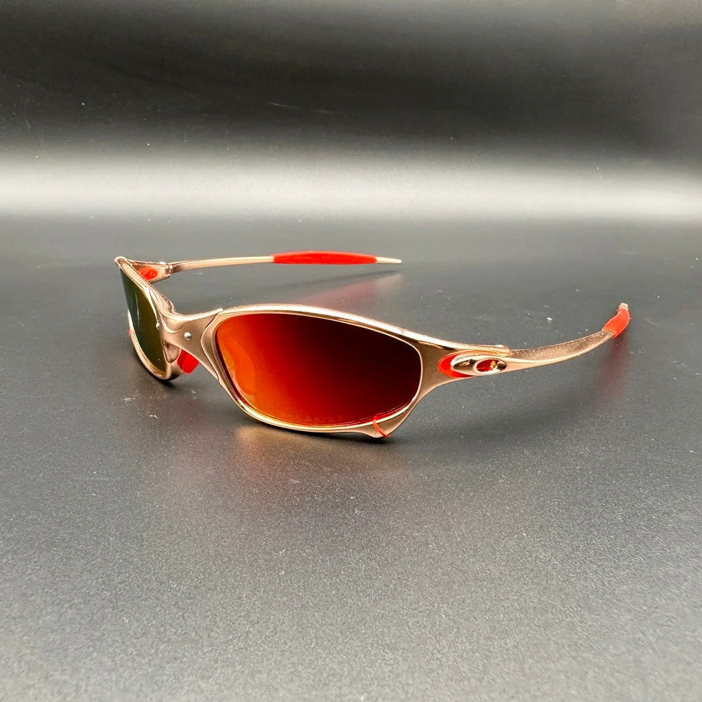 Men's Wraparound Sport Sunglasses with Curved Arms for Active Lifestyle