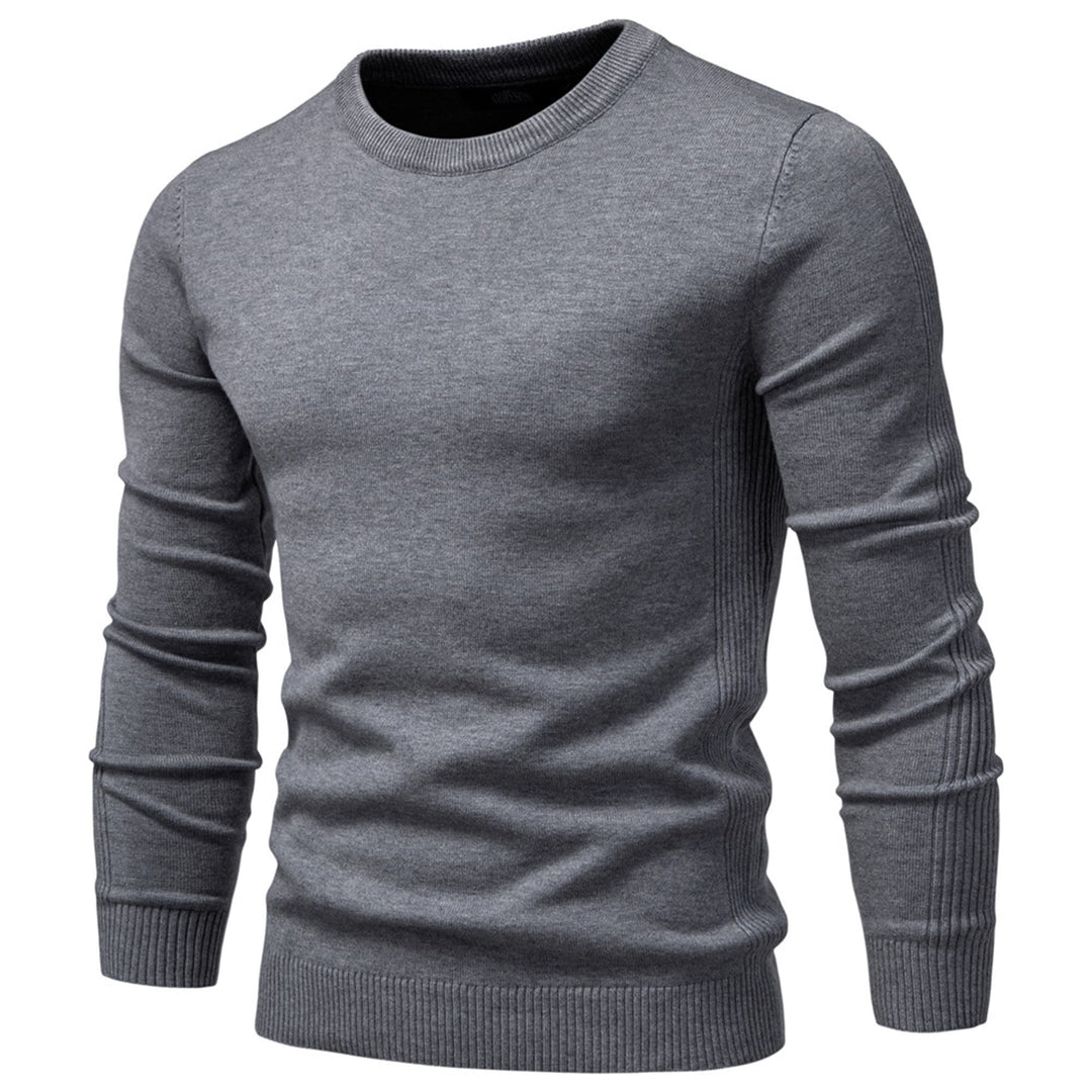 Men's Washable Crewneck Sweater