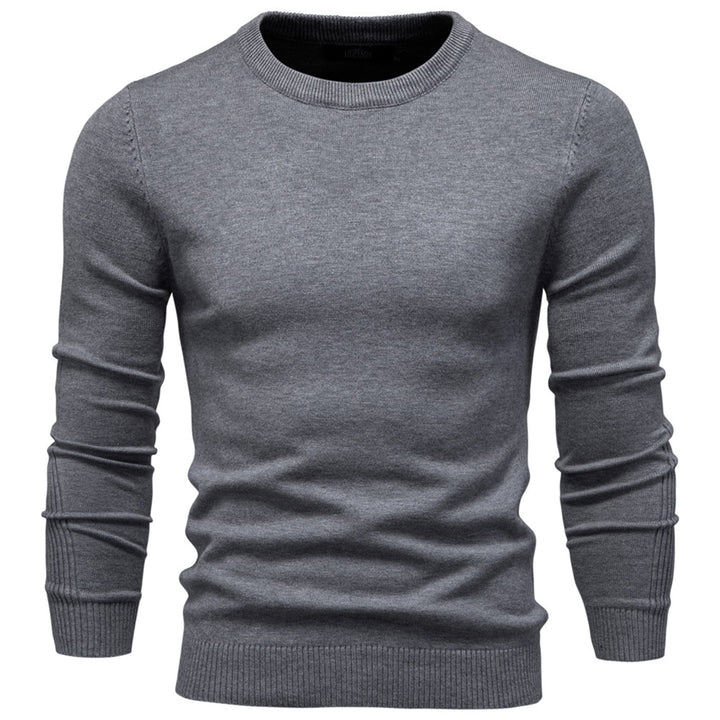 Men's Washable Crewneck Sweater