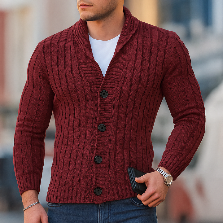 Men's Cozy Knitted Classic Cardigan