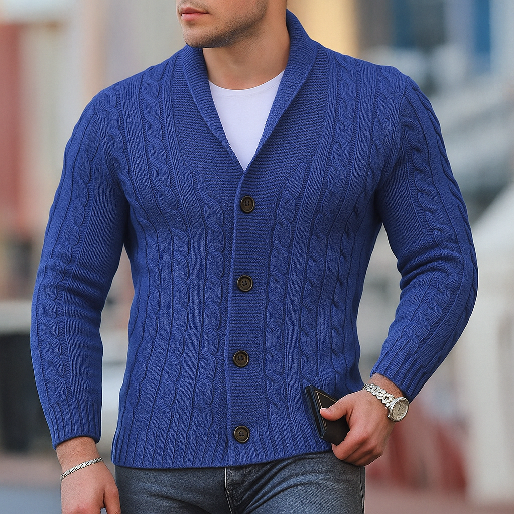 Men's Cozy Knitted Classic Cardigan