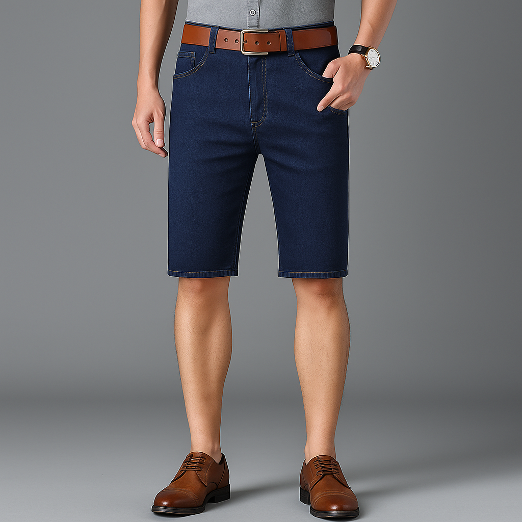 Men's Denim Jean Shorts for Casual Summer Wear