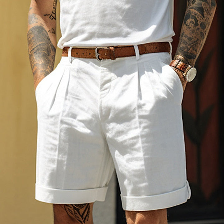Louis | Classic Men's Pleated Front Shorts