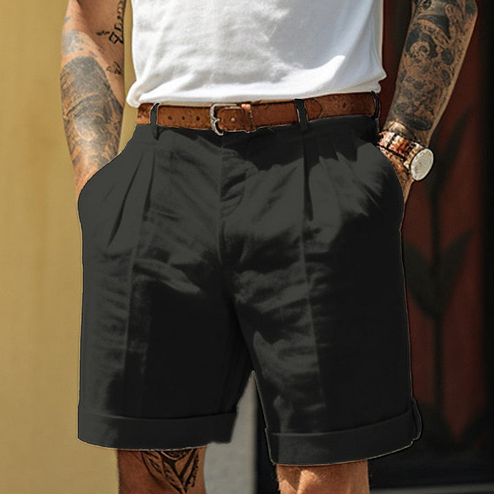 Louis | Classic Men's Pleated Front Shorts