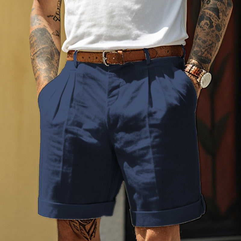 Louis | Classic Men's Pleated Front Shorts
