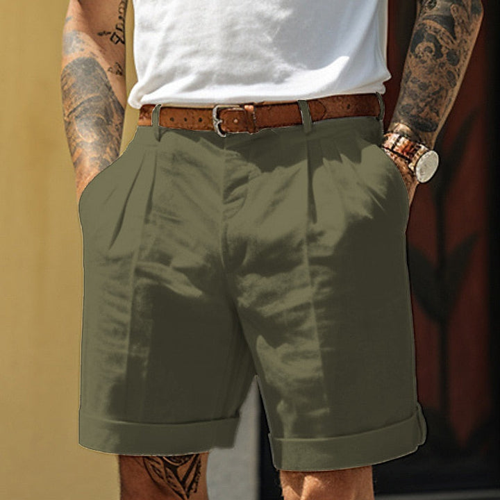 Louis | Classic Men's Pleated Front Shorts