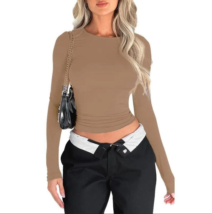 Patricia | Women's Close-Fitting Crewneck Top
