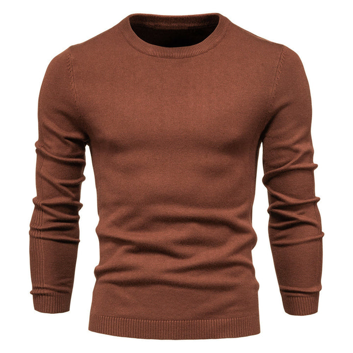 Men's Washable Crewneck Sweater