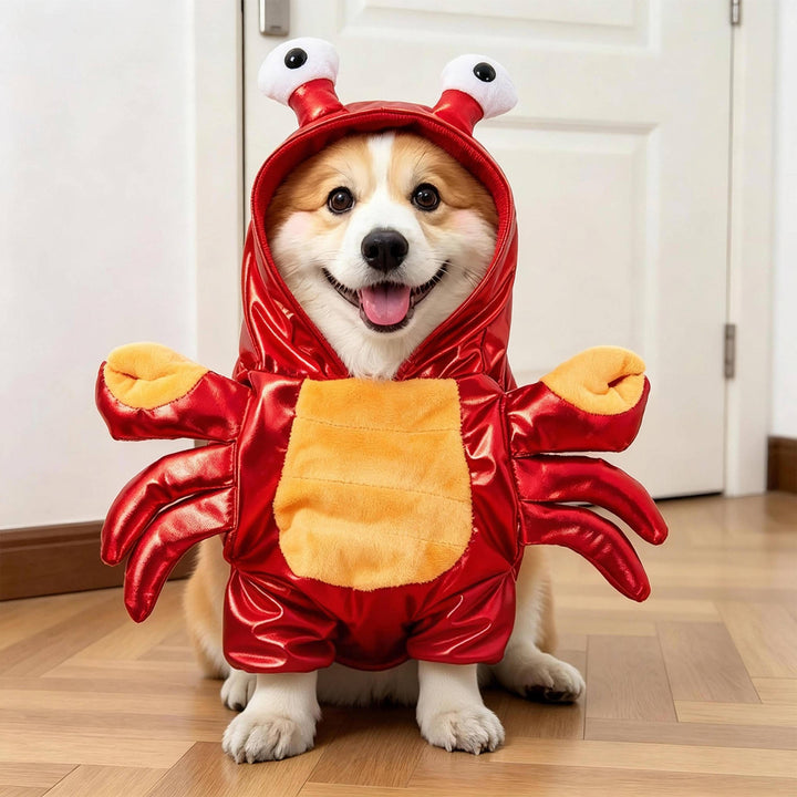 Halloween's Creepy Dog Costume with Padded Arms for Trick or Treating