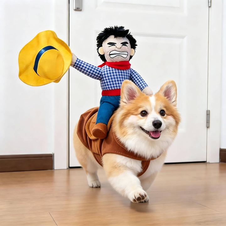 Halloween's Creepy Dog Costume with Padded Arms for Trick or Treating