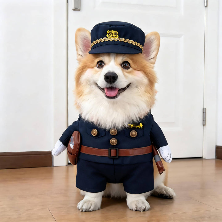 Halloween's Creepy Dog Costume with Padded Arms for Trick or Treating