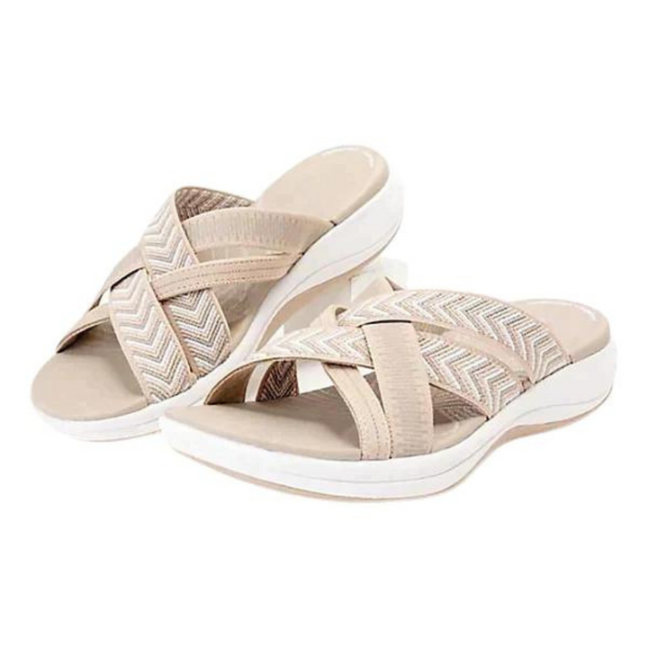 Josephine | Women's Cross-Strap Orthopedic Support Sandal