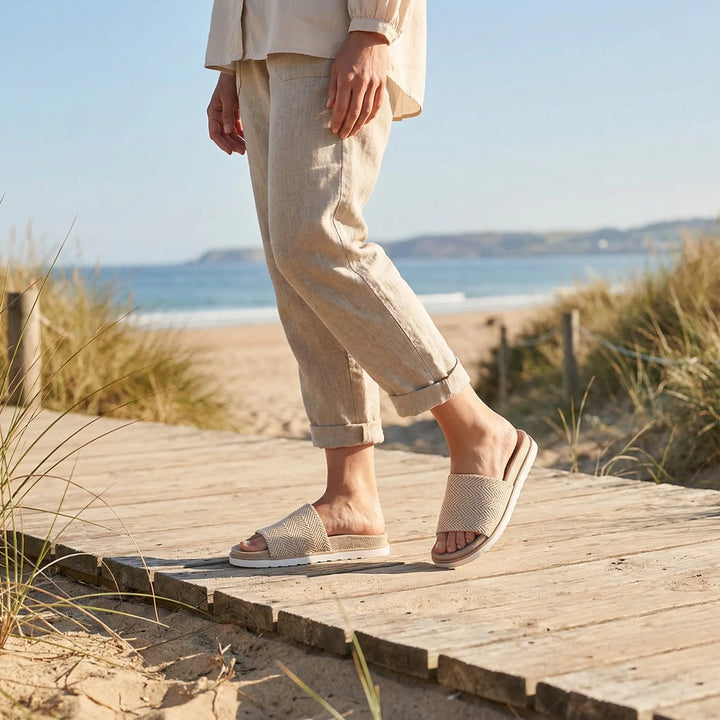 Josephine | Women's Cross-Strap Orthopedic Support Sandal