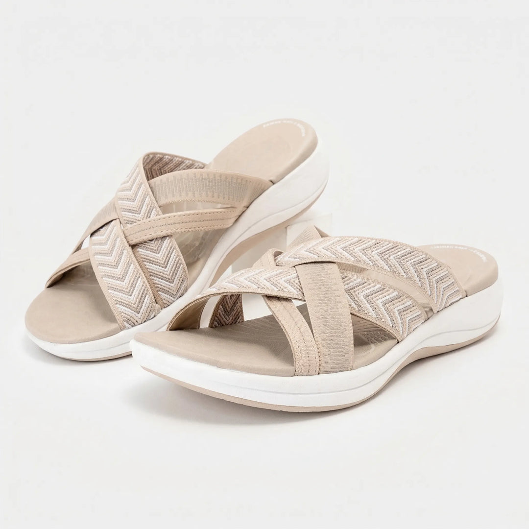 Josephine | Women's Cross-Strap Orthopedic Support Sandal