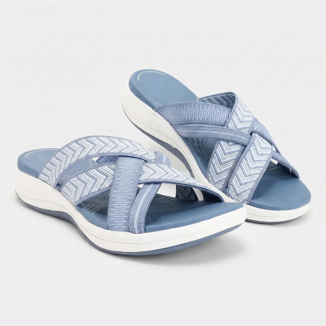Josephine | Women's Cross-Strap Orthopedic Support Sandal