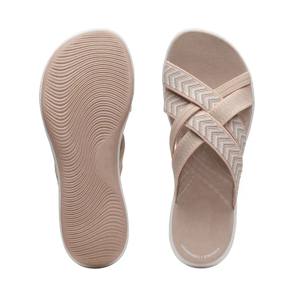 Josephine | Women's Cross-Strap Orthopedic Support Sandal