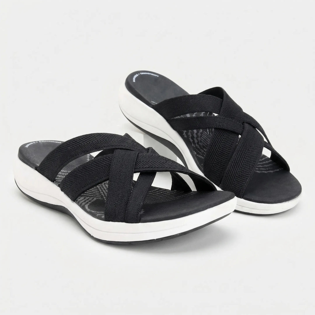 Josephine | Women's Cross-Strap Orthopedic Support Sandal