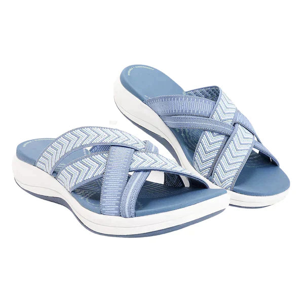 Josephine | Women's Cross-Strap Orthopedic Support Sandal