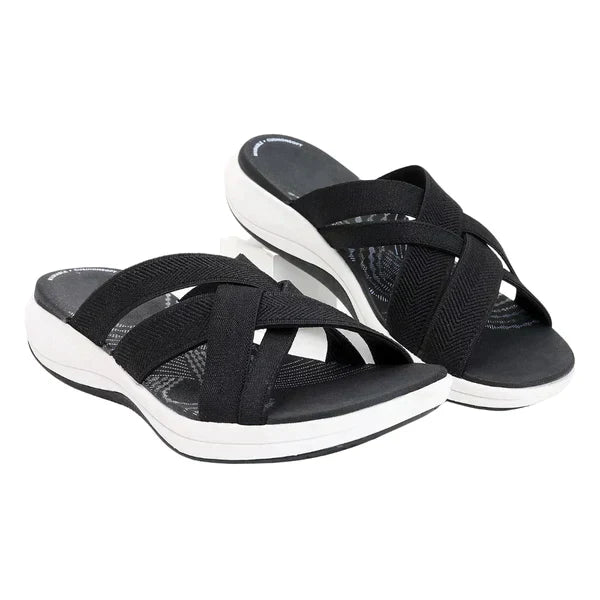 Josephine | Women's Cross-Strap Orthopedic Support Sandal