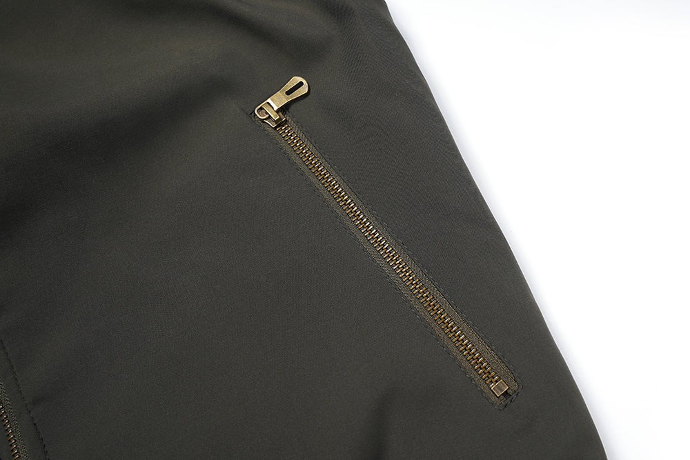 Men's Tactical Bomber Jacket for Outdoor and Casual Wear