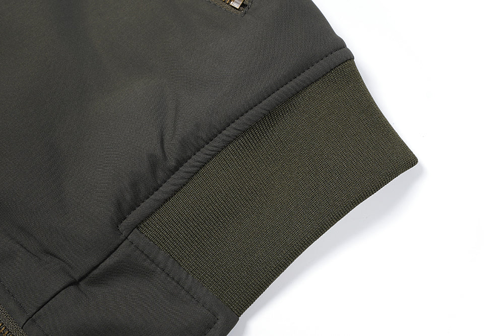 Men's Tactical Bomber Jacket for Outdoor and Casual Wear