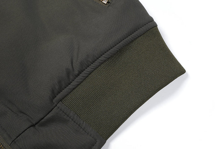 Men's Tactical Bomber Jacket for Outdoor and Casual Wear