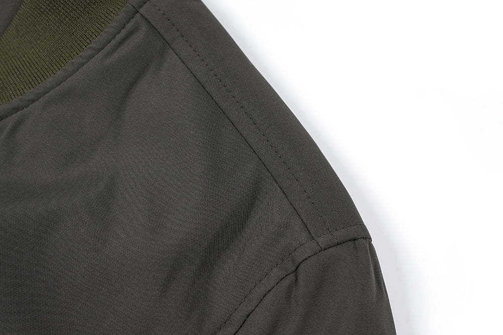 Men's Tactical Bomber Jacket for Outdoor and Casual Wear