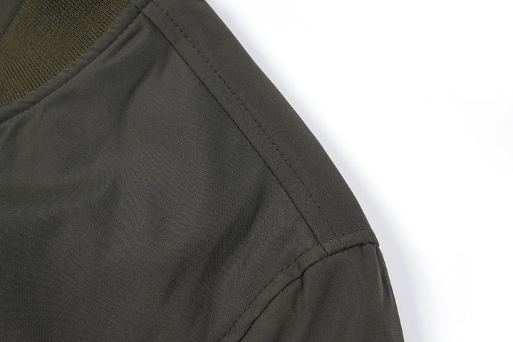 Men's Tactical Bomber Jacket for Outdoor and Casual Wear