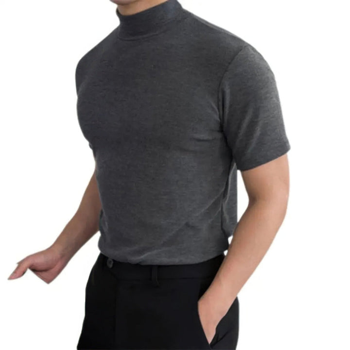Men's Lightweight Breathable Turtleneck Shirt