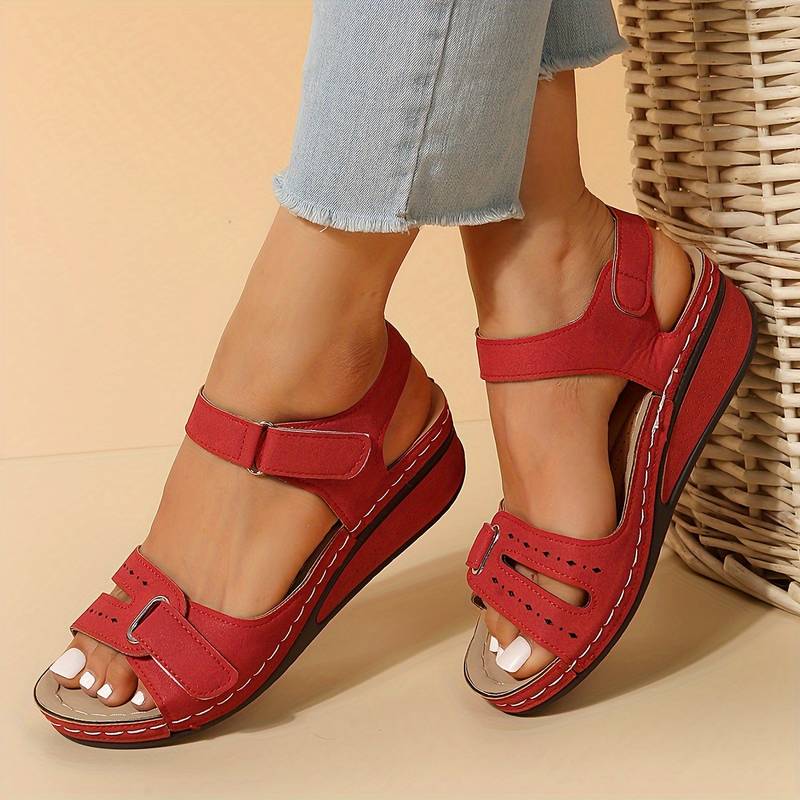Alena | Women's Slip-On Wedge Sandals
