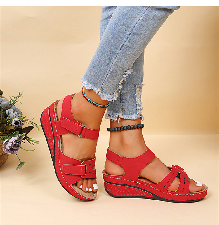 Alena | Women's Slip-On Wedge Sandals