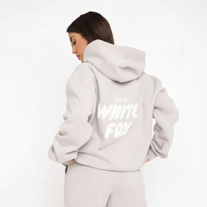 Women's Cotton Blend Tracksuit - Comfortable and Stylish Outfit