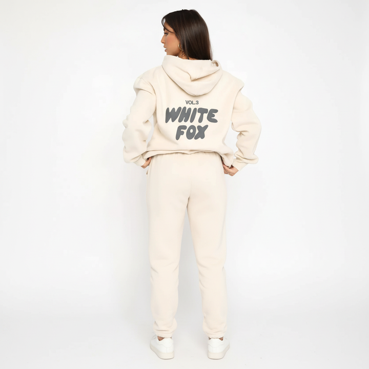 Women's Cotton Blend Tracksuit - Comfortable and Stylish Outfit