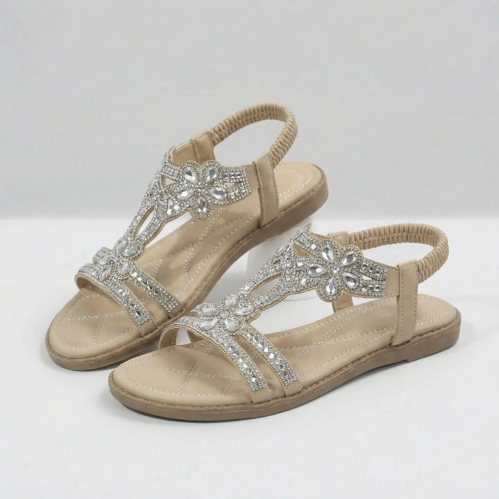 Kiana | Women's Sandal with Jewel Detail